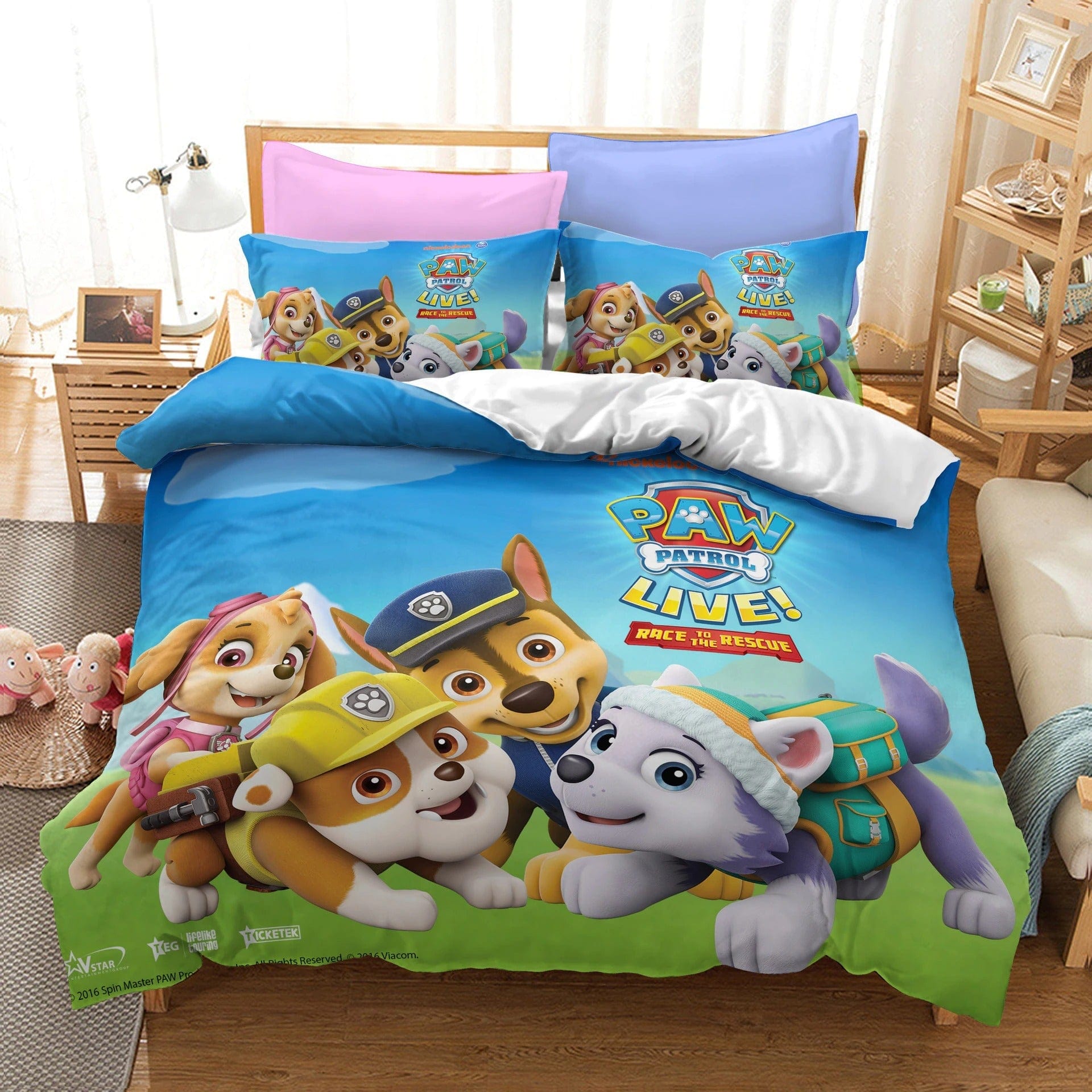 Paw Patrol Dynebetræk Sæt